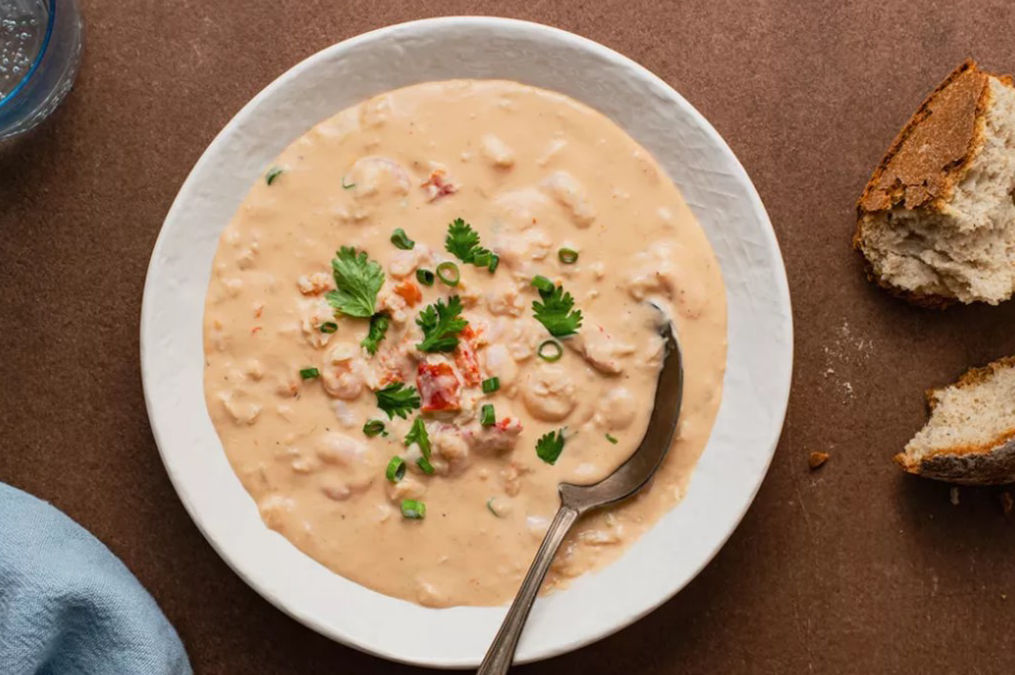 Have a Bowl of Seafood Bisque with Quaker Valley Foods!